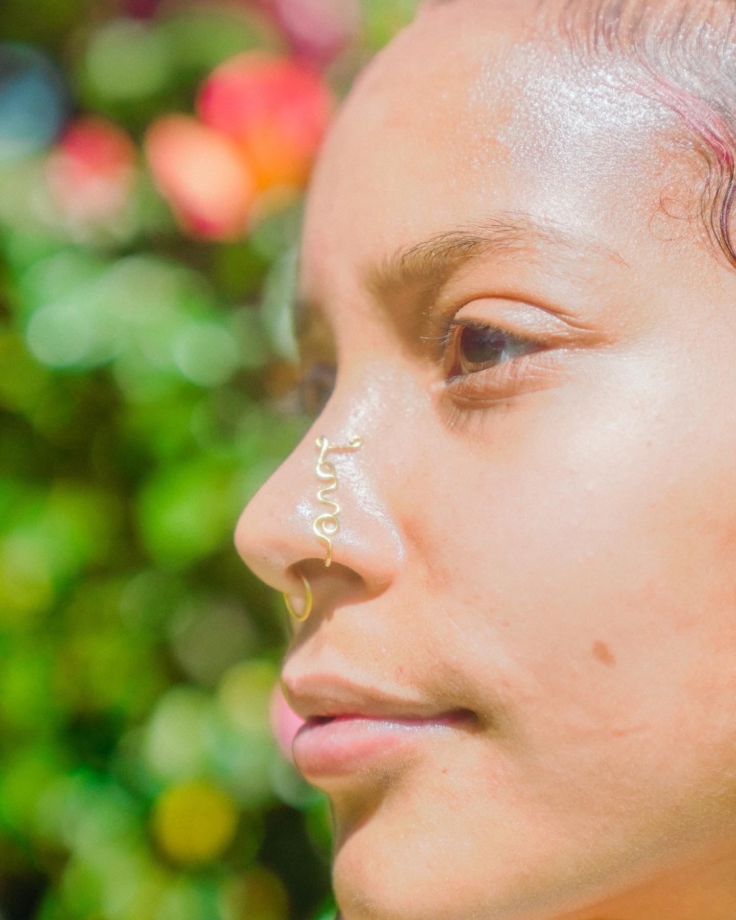 'Love' Nose / Ear Cuff