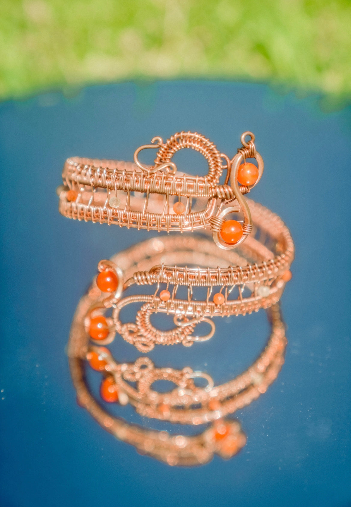 Carnelian Arm Cuff